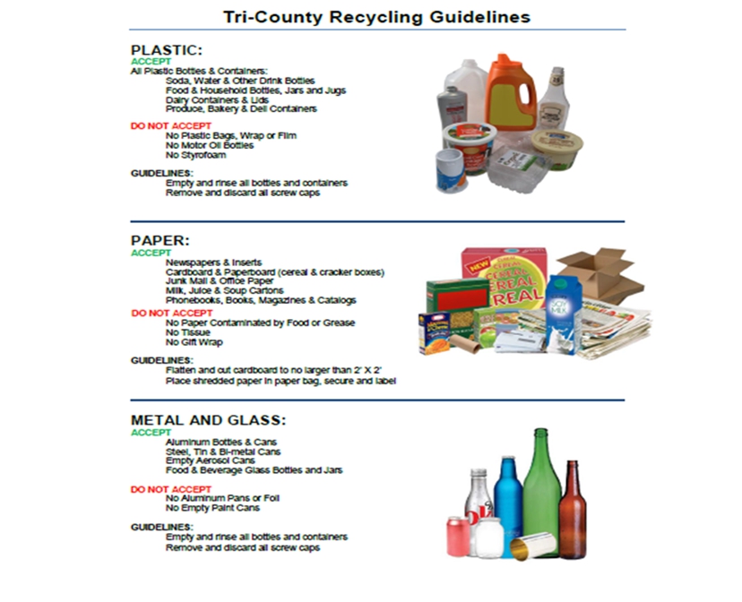 recycling guidelines